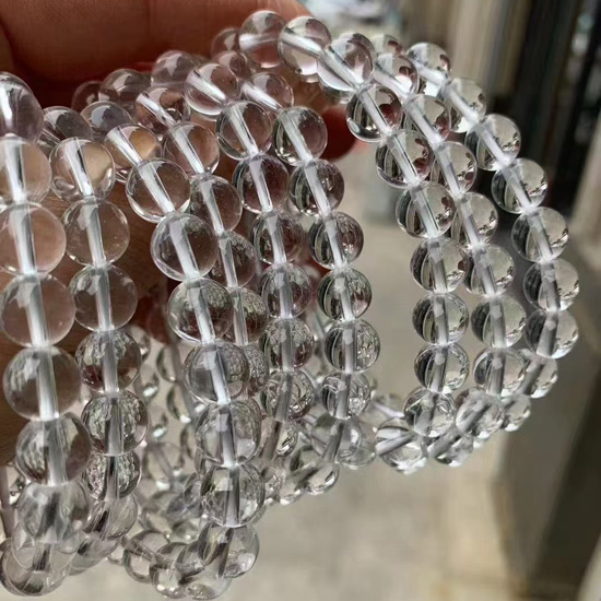 白水晶手链